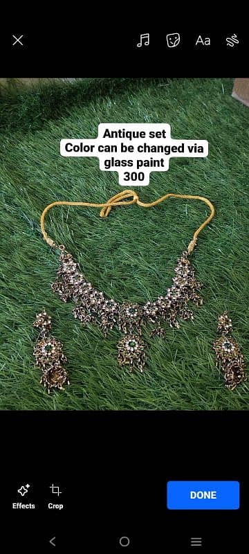 Artificial jewelry sets for formal gatherings 3