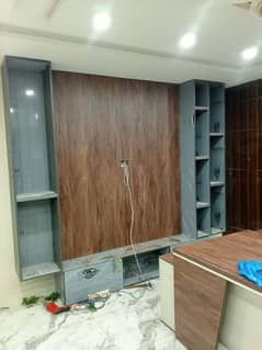 Wood Works, Carpenters Cupboard, Wardrobe, Kitchen Cabinet, Media Wall