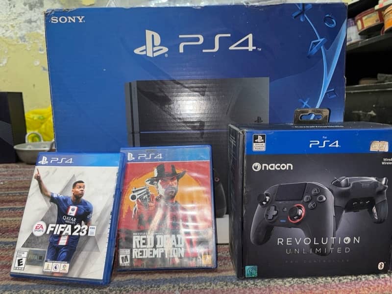 PS 4 1.5TB used with FIFA 23 0