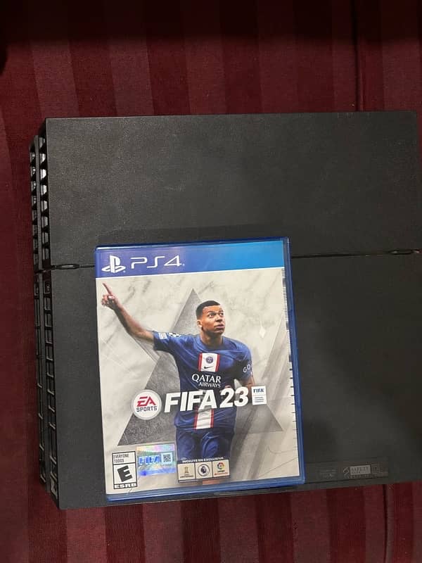 PS 4 1.5TB used with FIFA 23 1