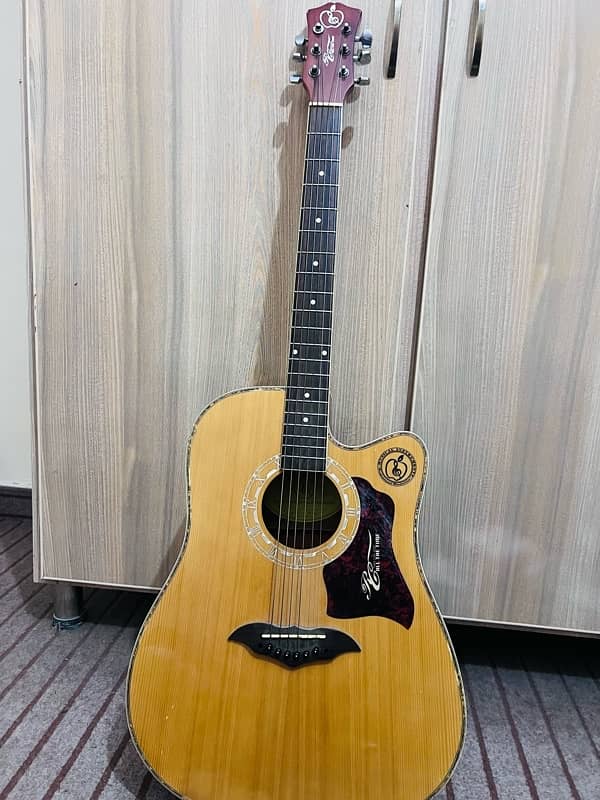 Acoustic Guitar 42 inch (Roman Clock Series) Full Size 0