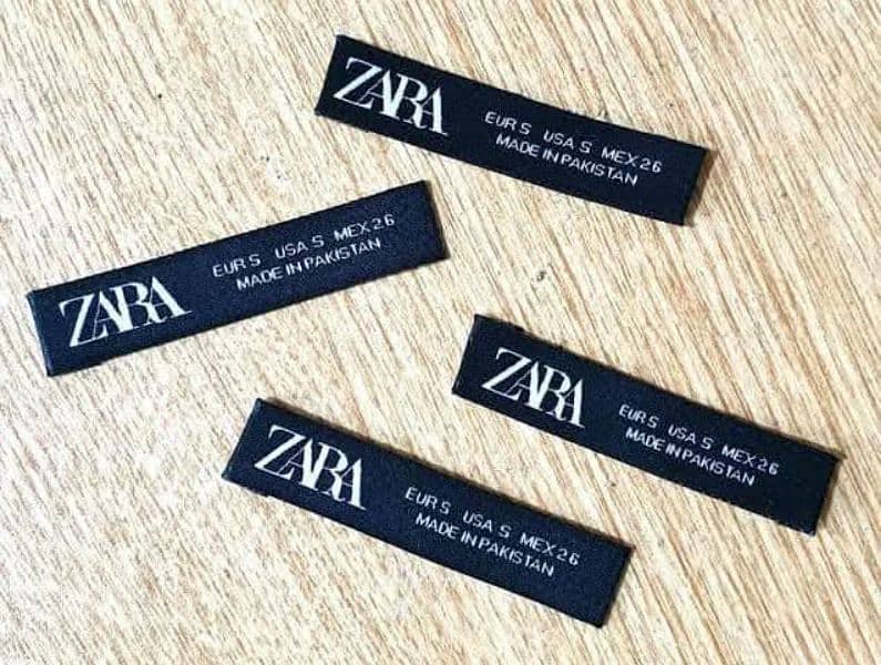 woven fabric Labels custom 2