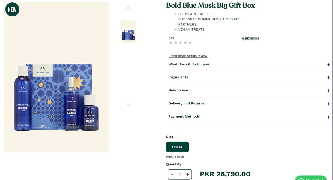 Bold Blue Musk Big Gift Box 2