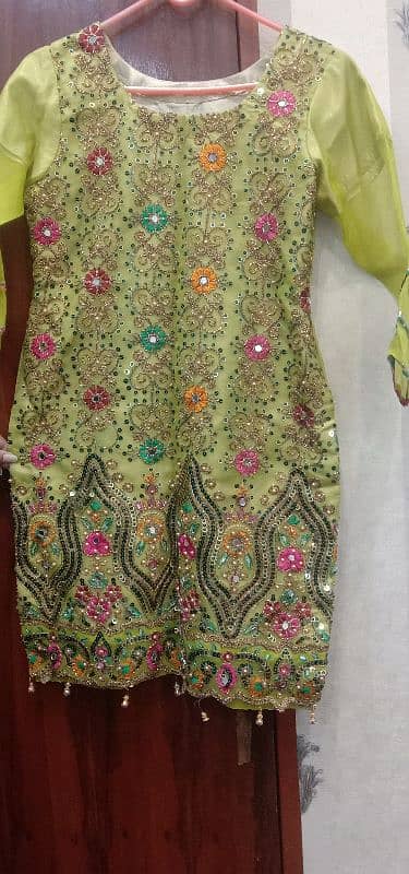 Mehandi Bridel Dress 3