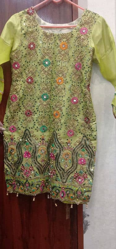 Mehandi Bridel Dress 4