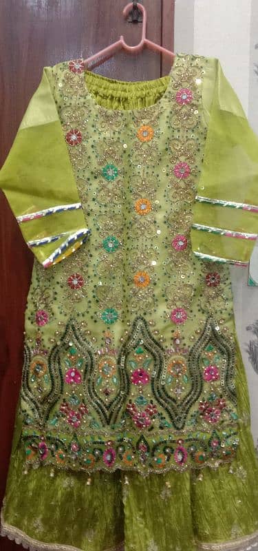 Mehandi Bridel Dress 5