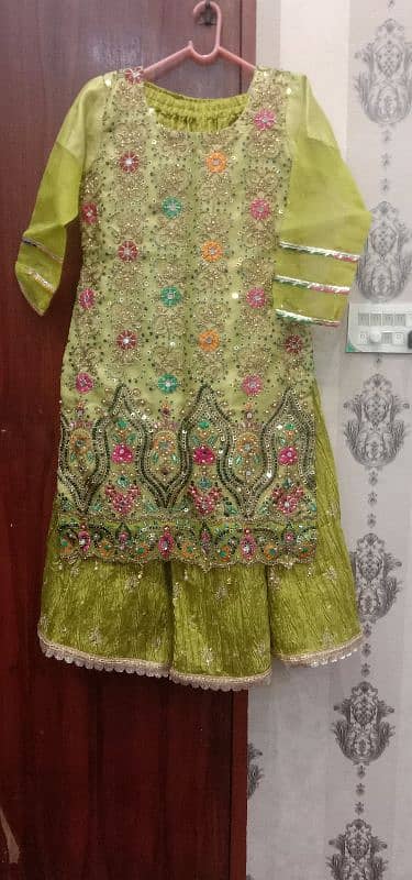 Mehandi Bridel Dress 6