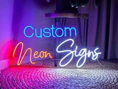 Neon Sign boards • 3D Sign boards •