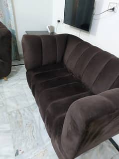 5 seater sofa set 2,3 brown color 10 by 10