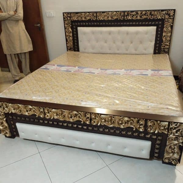 Double bed 15899 Rs /Single Bed/King size bed/Dressing table/Bed set/ 6