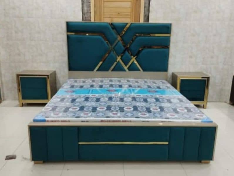 Double bed 15899 Rs /Single Bed/King size bed/Dressing table/Bed set/ 8