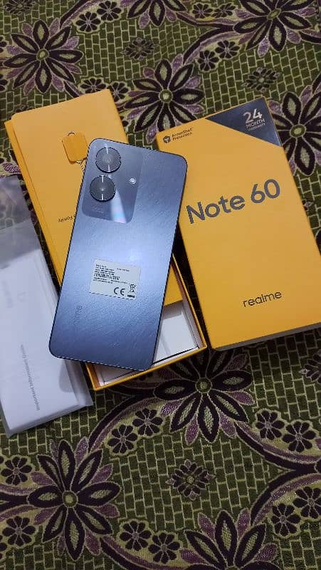 Realme Not 60 Ram 4Gb Rom 128Gb 1 week Use Complit Box Ful warnty 1