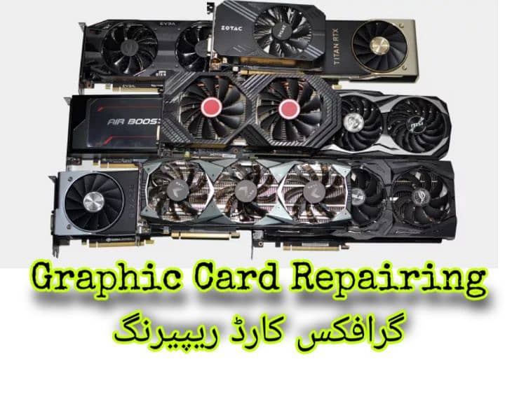 Graphics Card Repairing Services in karachi 0