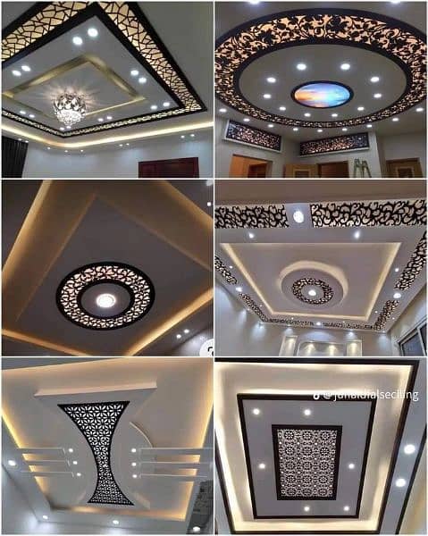 Pvc Ceiling & pop Ceiling & goysm ceiling &tv rack 1