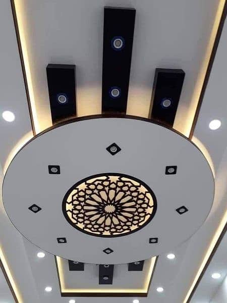 Pvc Ceiling & pop Ceiling & goysm ceiling &tv rack 2