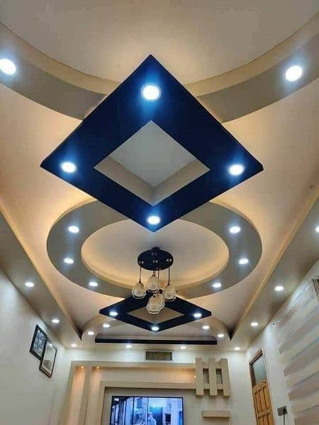 Pvc Ceiling & pop Ceiling & goysm ceiling &tv rack 5