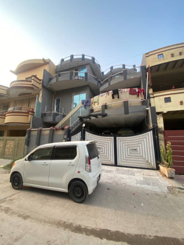 7 Marla Basement Plus 2.5 Storey House For Sale In Ghouri Garden 10