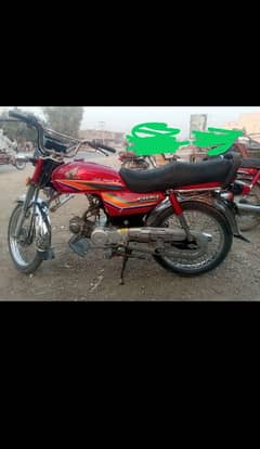 Honda motorcycle CD 70 used 2012