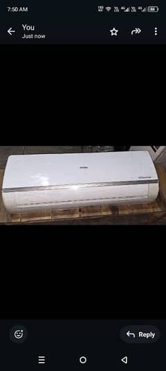 1 year used Haier warnty Wala Ac for sale 03201250312