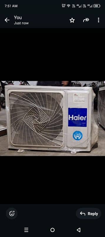 1 year used Haier warnty Wala Ac for sale 03201250312 1