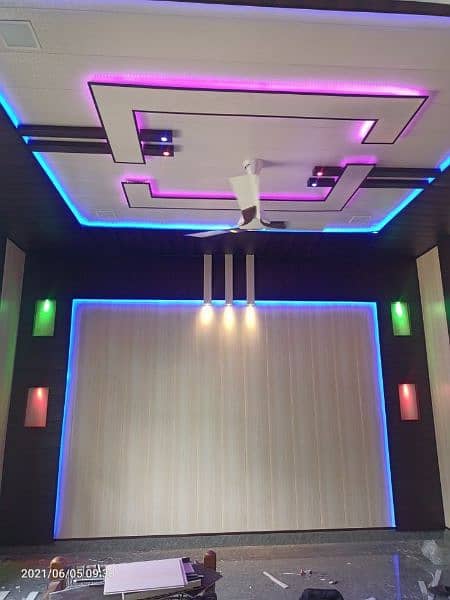 pvc  Ceiling & pop ceiling &gpysm ceiling New design 8