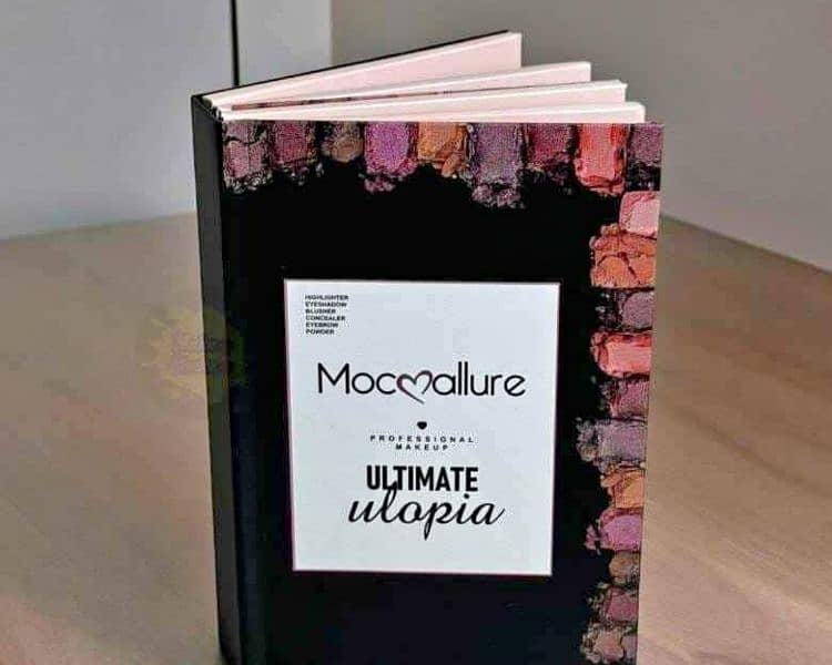 mocalluare makeup book colour garanted long lasting 0