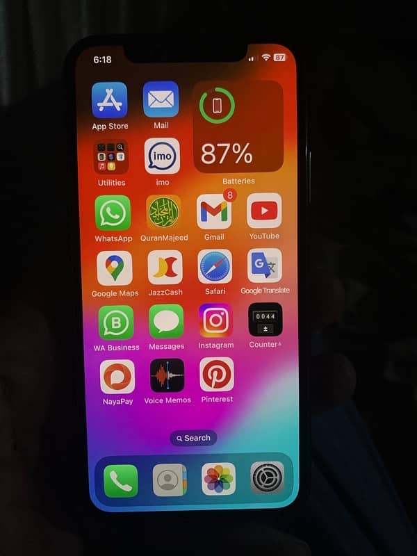 iPhone XS  64 gb double  sim Pta approve 0