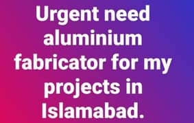 need aluminium fabricator