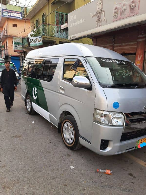 Toyota Hi-Ace 200K Model 2010 Quota 2016 7