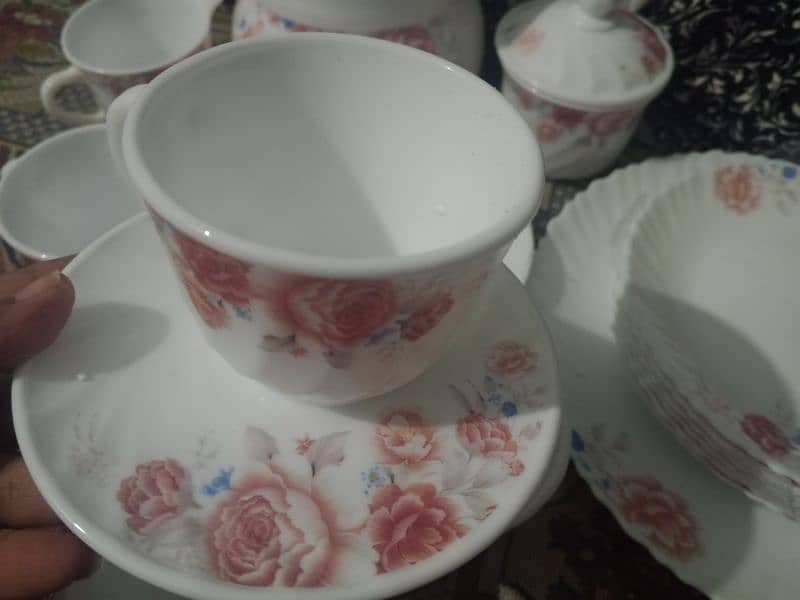 24 PC opal tea set 3