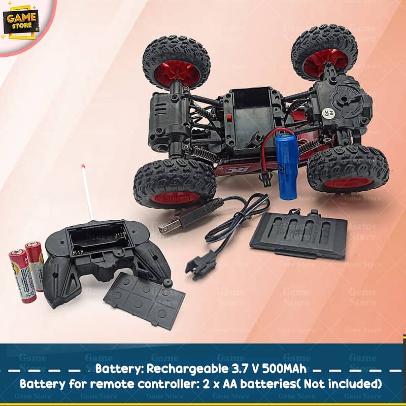 Remote Control (RC) Rock Crawler Truck Metal Rechargeable car 9