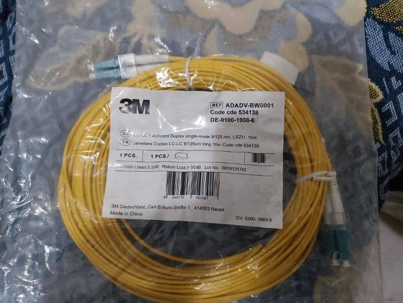 Cisco SFP GLC-SX-MMD & Fiber patch cords 1