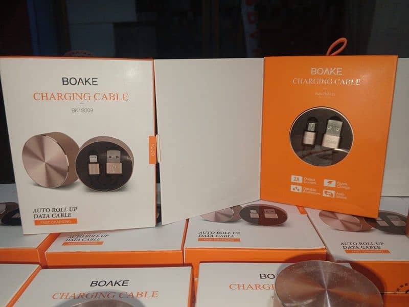 lot Cables type B, C and Iphone 1