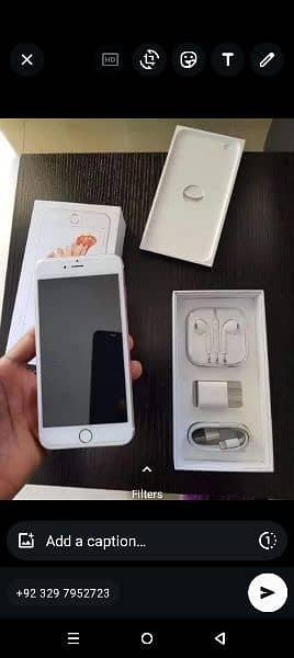 iPhone 6s 128/gb with box My WhatsApp number 0326/7720513 1