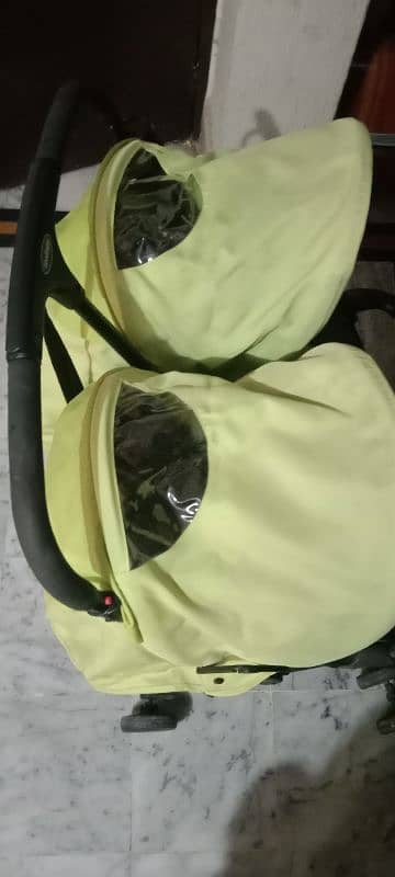 Imported baby pram for twins 3