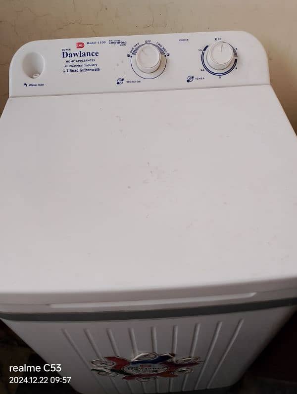 Dawlance washing machine 1