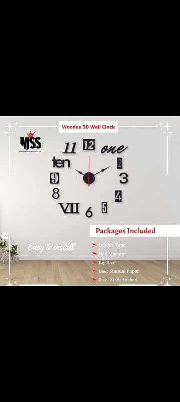 Wall clock / Wooden wall clocks/ wall clocks design 8