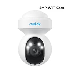 E1 Outdoor Smart 5MP PTZ WiFi Camera with Motion Spotlights Person/Ve