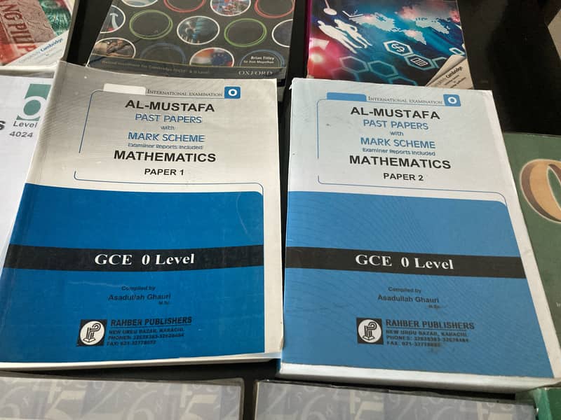 Olevel text books and past papers 6