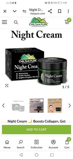 Night cream