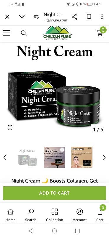 Night cream 0