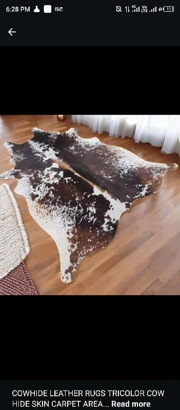 Cow hide rugs 1