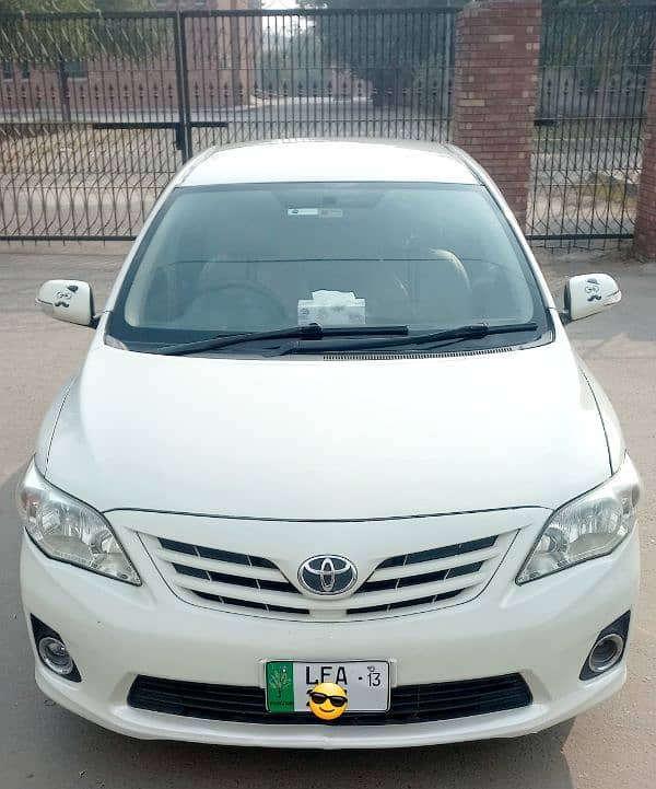 Toyota Corolla XLI 2012 white total orignal 0