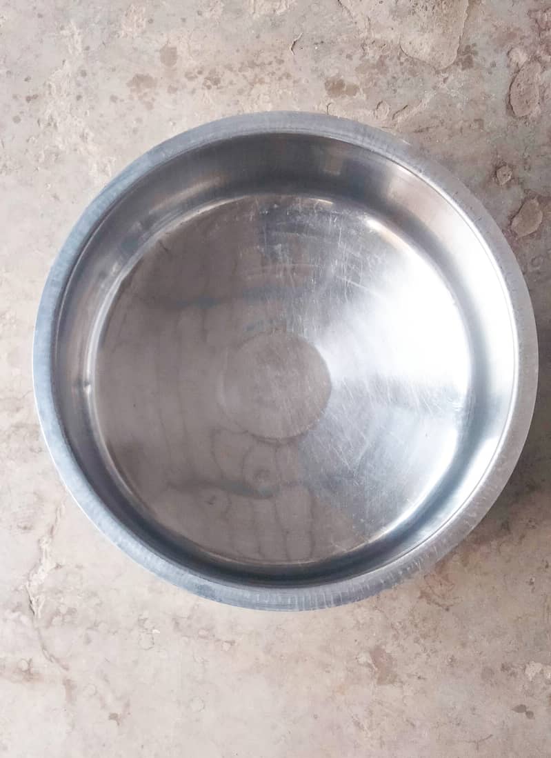 large size Pure steel Pot in Nice condition 2