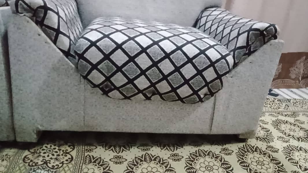 5-Seater Sofa Set with Cover 5