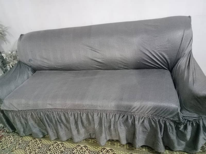 5-Seater Sofa Set with Cover 15