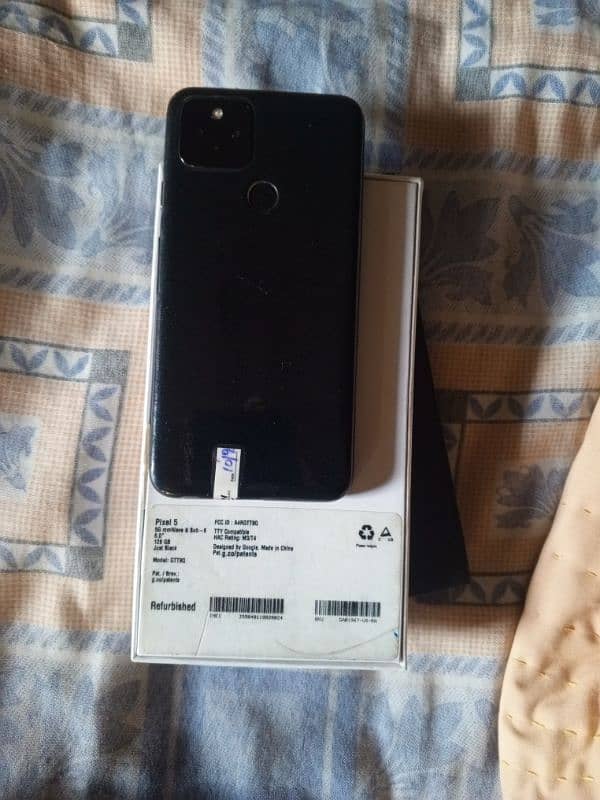 Google Pixel 5 With Box & Imported Charger 10/9.5 Condition 1