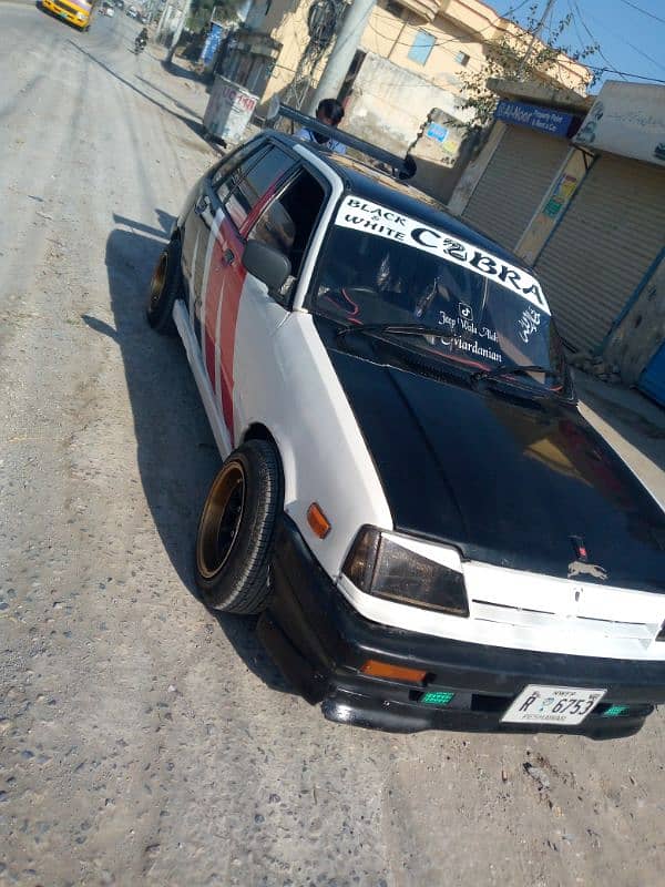 exchange possible car  Suzuki Khyber Swift sports modified 13