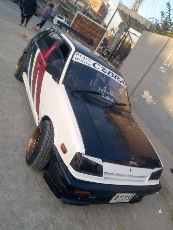 exchange possible car  Suzuki Khyber Swift sports modified 16