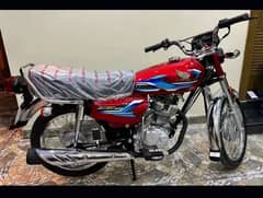 honda cg 125 2024 model golden isb number